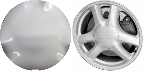 IWCC5136 GMC Envoy Replica Center Cap Silver Painted #9593392