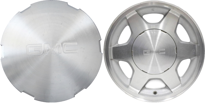 4Pieces Set,GMC Wheel Center Hub Caps Emblem 83mm /3.25 GMC Rim Center Hubs Fit for2014-2017 GMC Yukon XL Sierra 1500 Denali 