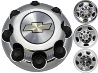 C5075/5198C-CHEV Chevrolet 1500, 2500, 3500 SRW Chrome OEM Center Cap #9597163