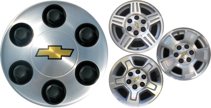 2007 chevy tahoe center sales caps
