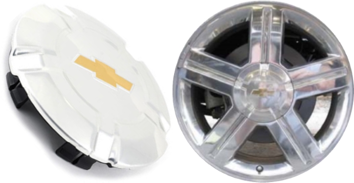 C5311 Chevrolet Trailblazer OEM Polished Center Cap #9596191
