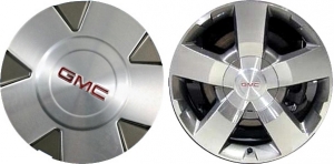 C5430 GMC Acadia OEM Grey Machined Center Cap #9596977