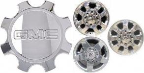 C5503U01-GMC Sierra 2500, 3500 OEM Chrome Center Cap #9597791