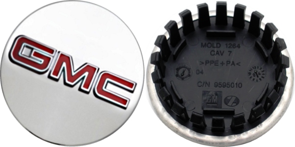 C5694 GMC Acadia, Canyon OEM High Polished Center Cap #19303773