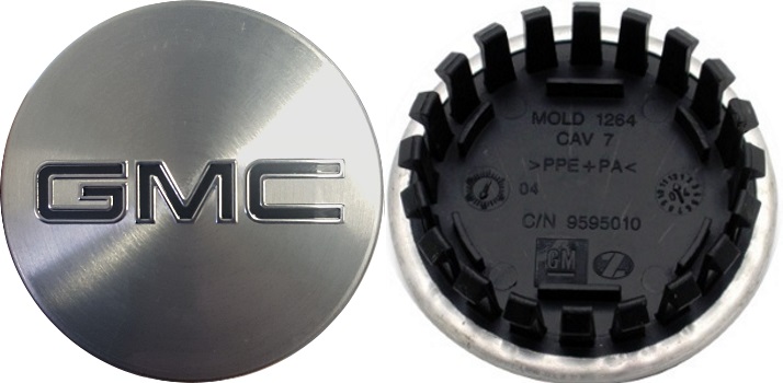 C5833 GMC Terrain OEM Brushed Center Cap #84388516
