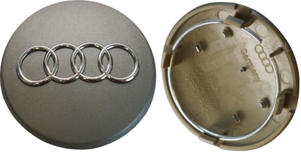 Set of 4 77mm 4L0601170 FITS Audi Alloy Wheel Center Hub Caps 2007-2015 Q7