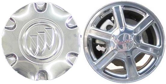 C6052U02 Buick Rainier OEM Polished Center Cap #9595881