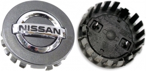 C62533 Nissan Frontier, Pathfinder, Xterra OEM Charcoal Center Cap #40342-9BE0A