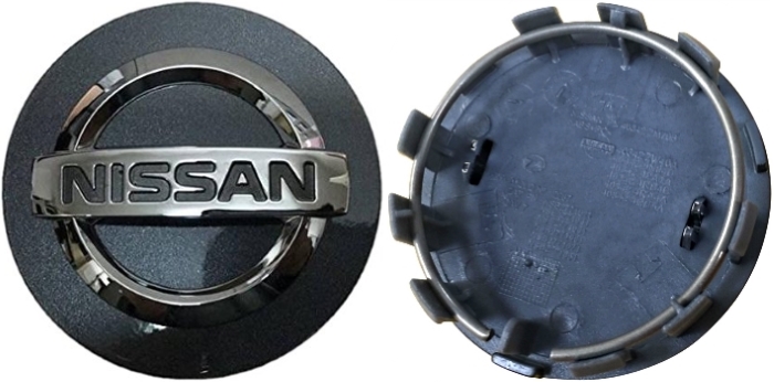 4PC Black Center Cap Hubcap Wheel for Nissan Altima Maxima Murano 350 OEM