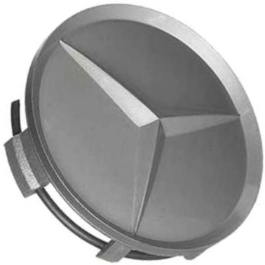 C65436S Mercedes-Benz OEM Center Cap ALL Silver #201 401 02 25