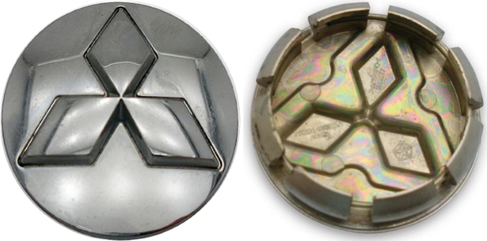 C65812 Mitsubishi Raider OEM Chrome Center Cap #52014332AA