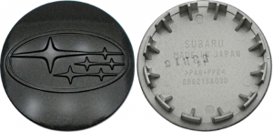 C68806 Subaru Crosstrek, XV OEM Black Center Cap #28821FJ000