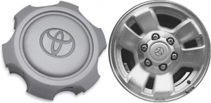 C69346/69356 Toyota 4Runner, Tacoma OEM Silver Center Cap #42603-04030