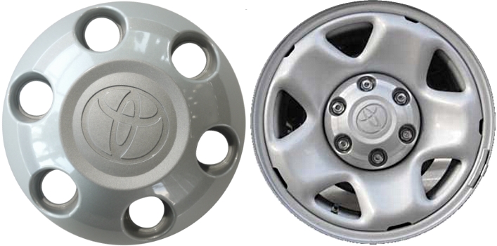 C69459 Toyota Tacoma OEM Silver Center Cap #4260B-04010