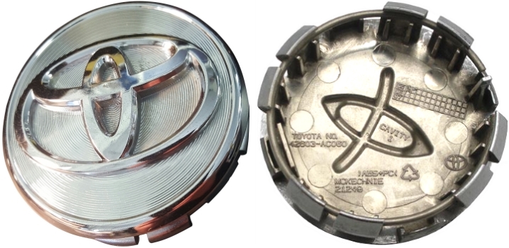 C69484 Toyota Avalon, Solara OEM Chrome Center Cap #42603-AC060