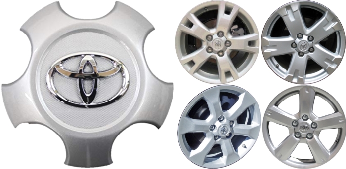 C69509U20 Toyota RAV4 Silver OEM Center Cap #4260B0R020