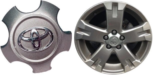 C69509U35 Toyota RAV4 Dark Grey OEM Center Cap #4260B-0R030