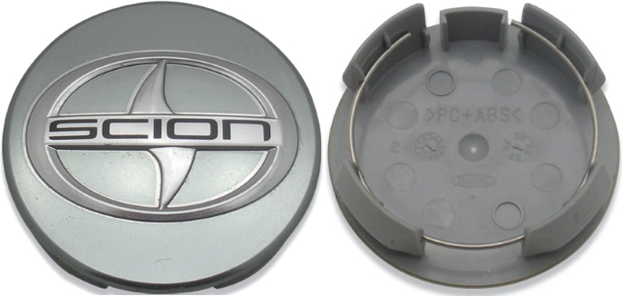 C69471 Scion tC OEM Center Cap Hyper Silver #42603-21040