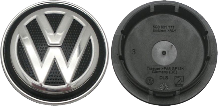 C69991 Volkswagen Arteon, Atlas, Golf, Jetta, Tiguan OEM Center Cap #5G0601171XQI