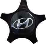 C70813B Hyundai Veloster OEM Black Center Cap #52960-2V000-EB