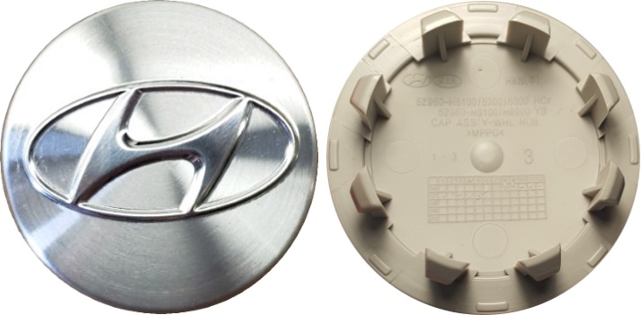 C70924 Hyundai Accent Machined OEM Center Cap #52960-H5200