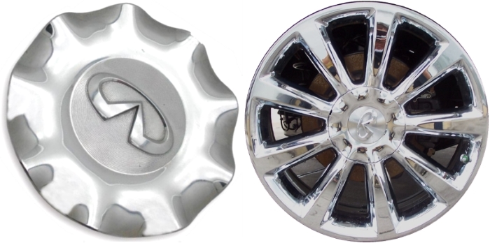 C73698U85 Infiniti QX56 OEM Chrome Center Cap #40315ZQ10A