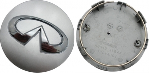 C73727 Infiniti QX56, QX80 OEM Hyper Silver Center Cap #403421LB4A