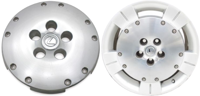 Fits Lexus SC430 wheel center caps hubcaps 2002-2011 chrome SET OF 4 FOUR 