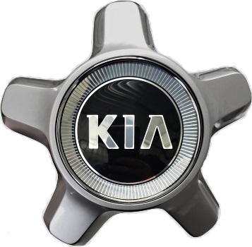 C74711 KIA K900 OEM Silver/Black Center Cap #529603T100