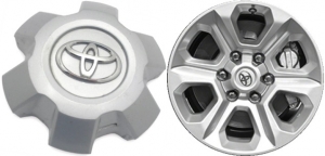 C75153 Toyota 4Runner OEM Silver Center Cap #4260B35070