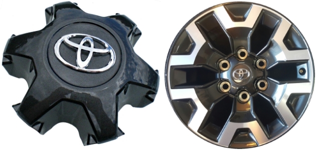C75189 Toyota Tacoma OEM Charcoal Center Cap #4260B-04050