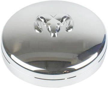 C8009CF Dodge Ram 3500 DRW OEM Chrome Front Center Cap #52106876AB