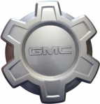 C8130-GMC Sierra 1500 OEM Silver Center Cap #86814410