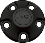 C9072BLK Jeep Wrangler OEM Matte Black Center Cap #1AH90RXFAD