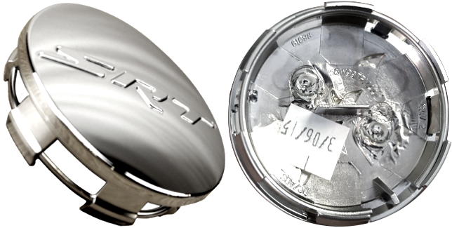 C9173 Dodge Challenger, Charger, Durango, Jeep Grand Cherokee SRT OEM Chrome Center Cap #5QW99SZ0AA