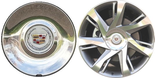 C4727/4728 Cadillac ELR OEM Polished Center Cap #22894674