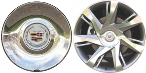 C4727/4728 Cadillac ELR OEM Polished Center Cap #22894674