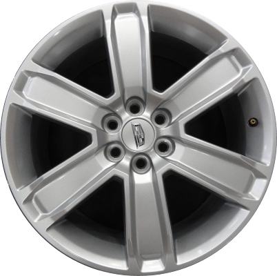 Buick Enclave 2018-2020, Cadillac XT5 2017-2020, XT6-2020, Chevrolet Blazer 2019-2021, GMC Acadia 2017-2023 powder coat silver 20x8 aluminum wheels or rims. Hollander part number 5794U20, OEM part number 22996333.