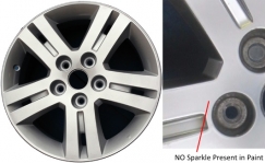 ALY2335U77 Dodge Grand Caravan Wheel/Rim Hyper Silver #1BD59GSAAD