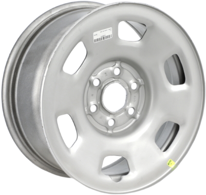 Chevrolet Colorado 2015-2020, Canyon 2015-2020 powder coat silver 16x7 steel wheels or rims. Hollander part number STL8109, OEM part number 23191830, 23245004, 84542606.