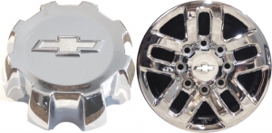 C5709C Chevrolet Silverado 2500, 3500 SRW Chrome OEM Center Cap #22909149