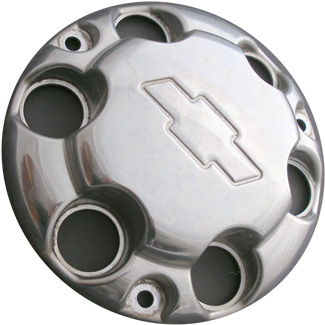 C8074 Chevrolet Tahoe PPV Police OEM Chrome Center Cap #9597673