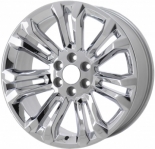 ALY5666 Escalade, Silverado, Suburban, Tahoe, Sierra, Yukon Wheel/Rim Chrome #19301159