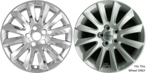 IMP-364XN/7300PC Chrysler 300 Chrome Wheel Skins (Hubcaps/Wheelcovers) 17 Inch Set