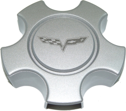 C5090 Chevrolet Corvette OEM Silver Center Cap #9593460
