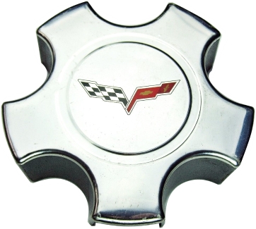 C5271 Chevrolet Corvette OEM Polished Center Cap #9597006