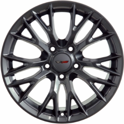 ALY5734U45 Chevrolet Corvette Z06 Wheel Black Painted #23288855