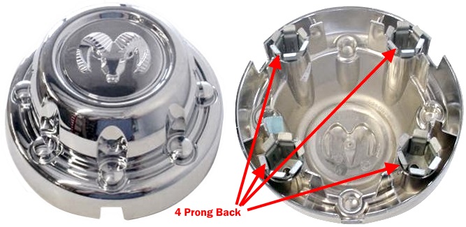 C2042FP Dodge Ram 2500, Ram Van OEM Chrome Center Cap  #52106283AB