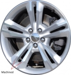ALY2410U90.LS05 Dodge Charger AWD Wheel/Rim Silver Machined #1TD74GSAAA