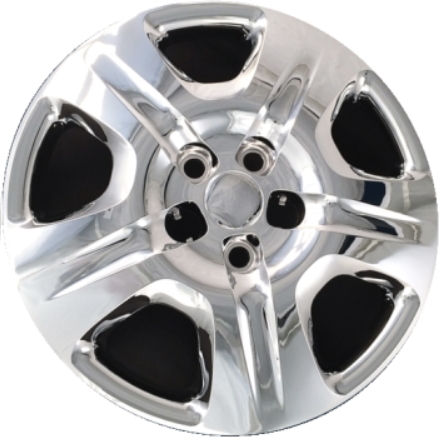 473c 16 Inch Aftermarket Chrome Dodge Dart Bolt On Hubcaps Wheel Covers Set 04726162AA